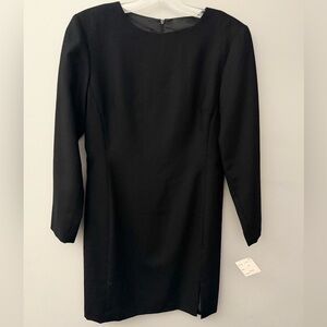 Black Sheath Dress with Long Sleeves for Work